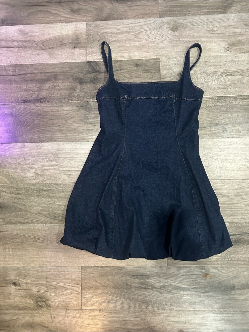 Abercrombie & Fitch Dark Blue Denim Mini Dress